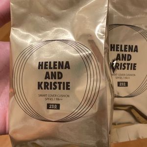 Helena and kristie cushion foundation shade 23